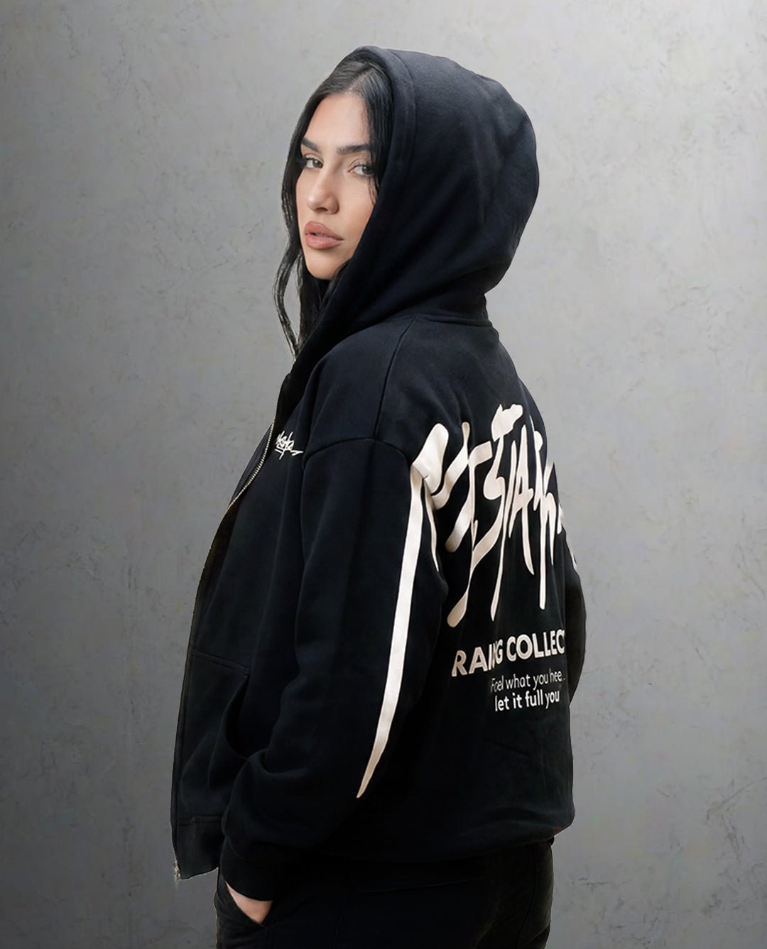mistaken black hoodie